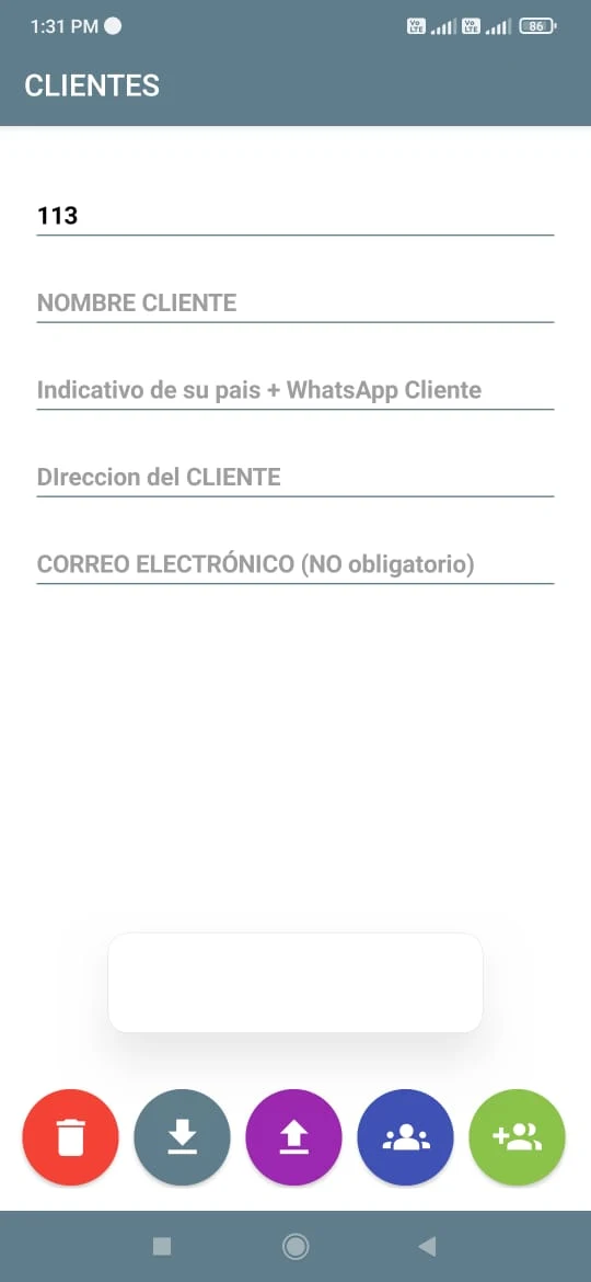 app cobrador - cobranza screenshot