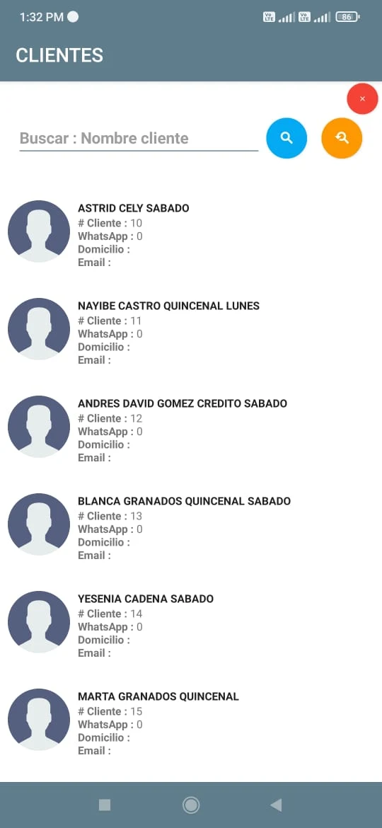 app cobrador - cobranza screenshot