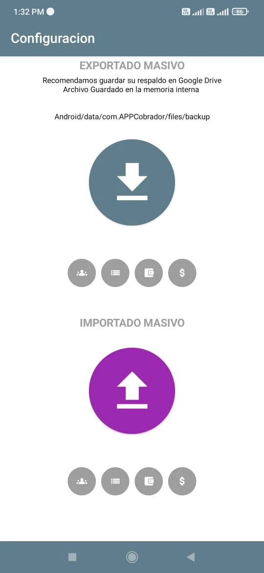 app cobrador - cobranza screenshot